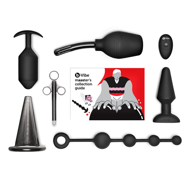 B-Vibe Anal Education Set: Masster's Degree Edition Intimates Adult Boutique