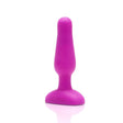 B-Vibe Novice Plug - Fuchsia Intimates Adult Boutique