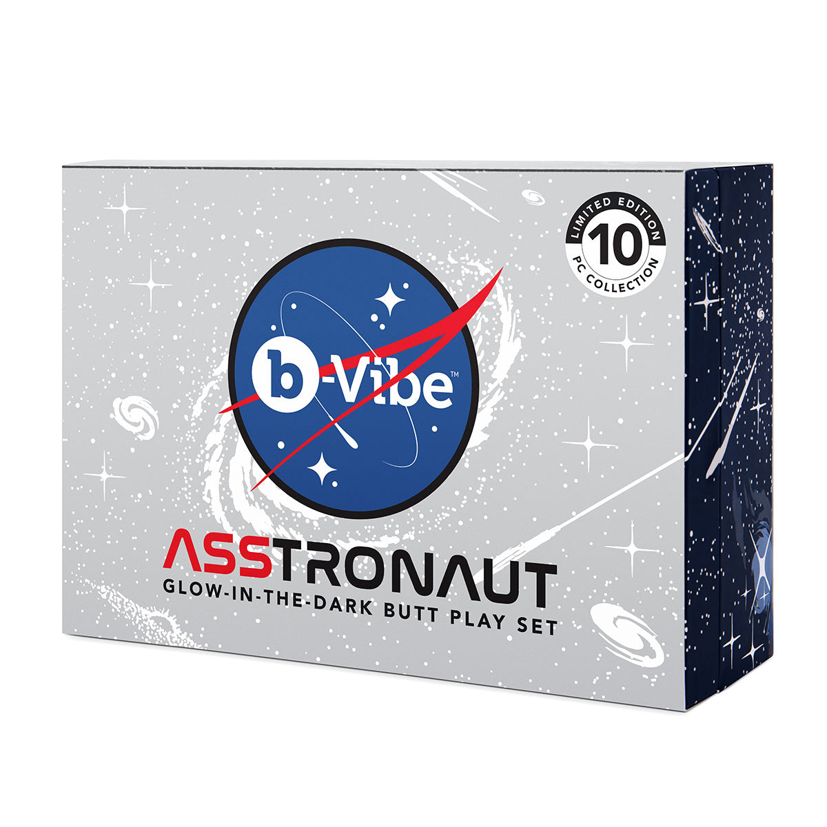 B-Vibe ASStronaut Glow-in-the-Dark Butt Play Set Intimates Adult Boutique