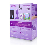 B-Vibe Rimming Petite Plug - Purple Intimates Adult Boutique