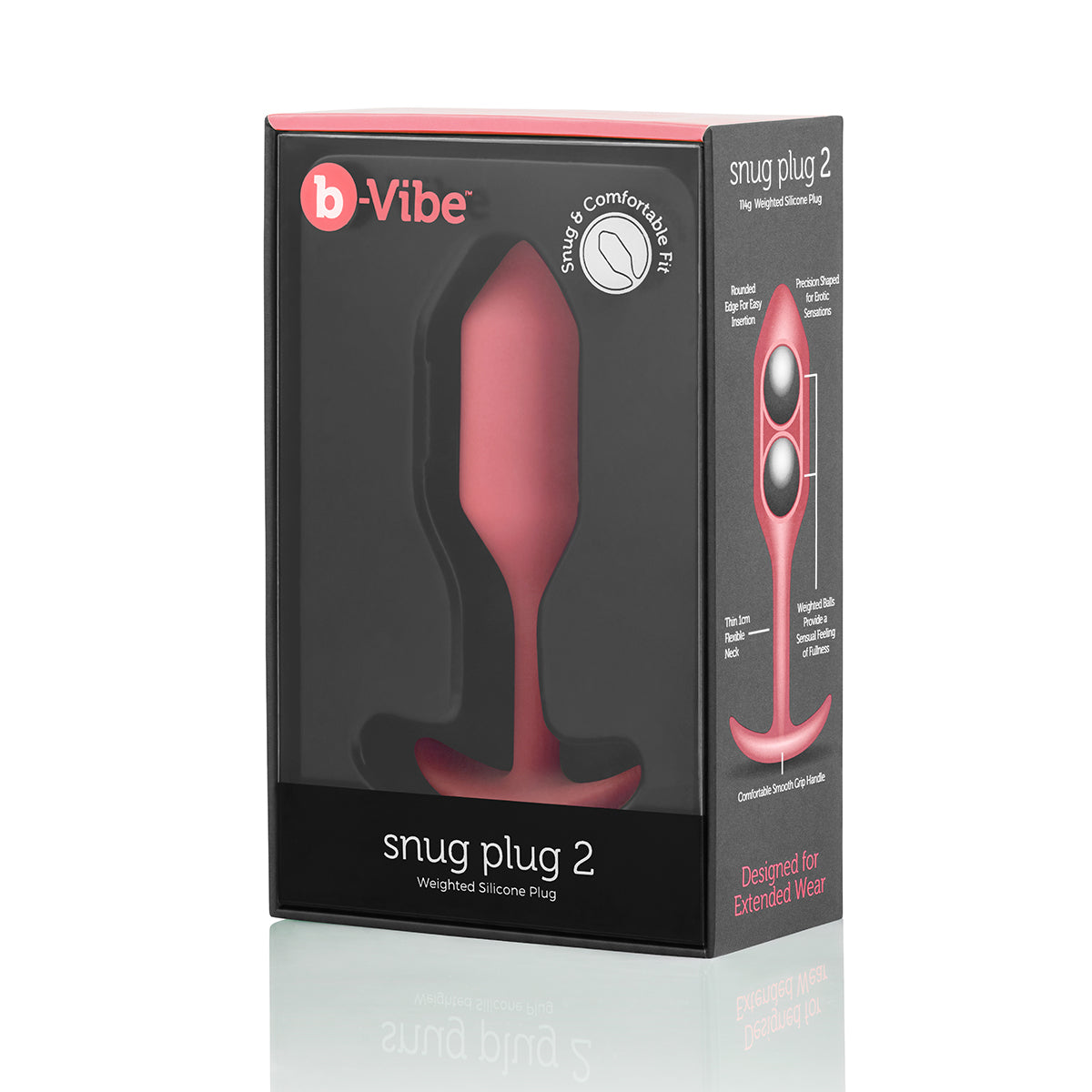 B-Vibe Snug Plug 2 (M) - Green Intimates Adult Boutique