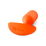 B-Vibe Snug Plug 3 (L) - Orange Intimates Adult Boutique