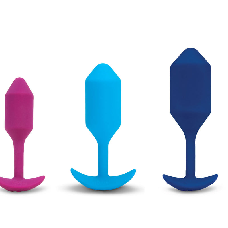 B-Vibe Vibrating Snug Plug 2 (M) - Rose