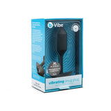 B-Vibe Vibrating Snug Plug 2 (M) - Black Intimates Adult Boutique