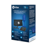 B-Vibe Vibrating Snug Plug 4 (XL) - Navy Intimates Adult Boutique