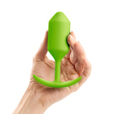 B-Vibe Snug Plug 3 (L) - Lime Intimates Adult Boutique