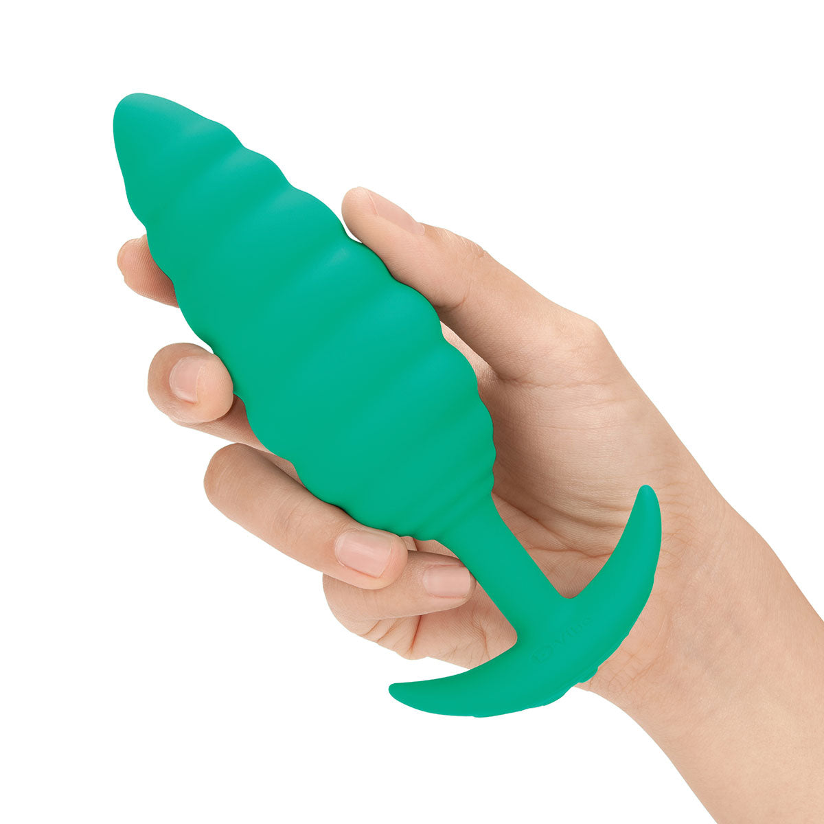 B-Vibe Texture Plug Twist Green (Large) Intimates Adult Boutique