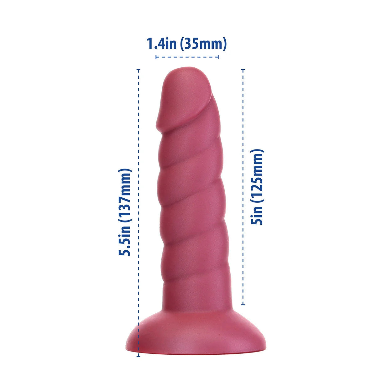 Addiction Unicorn Dil 5.5" - Pink Intimates Adult Boutique