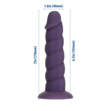 Addiction Unicorn Dil 7" - Purple Intimates Adult Boutique