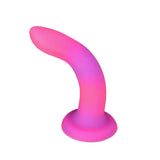 Addiction Glow-in-the-Dark Rave Dil 8" - Pink Purple Intimates Adult Boutique