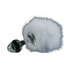 Crystal Delights Magnetic Bunny Tail  - White