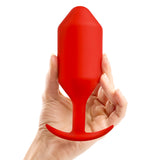 B-Vibe Snug Plug 6 (XXXL) - Red Intimates Adult Boutique