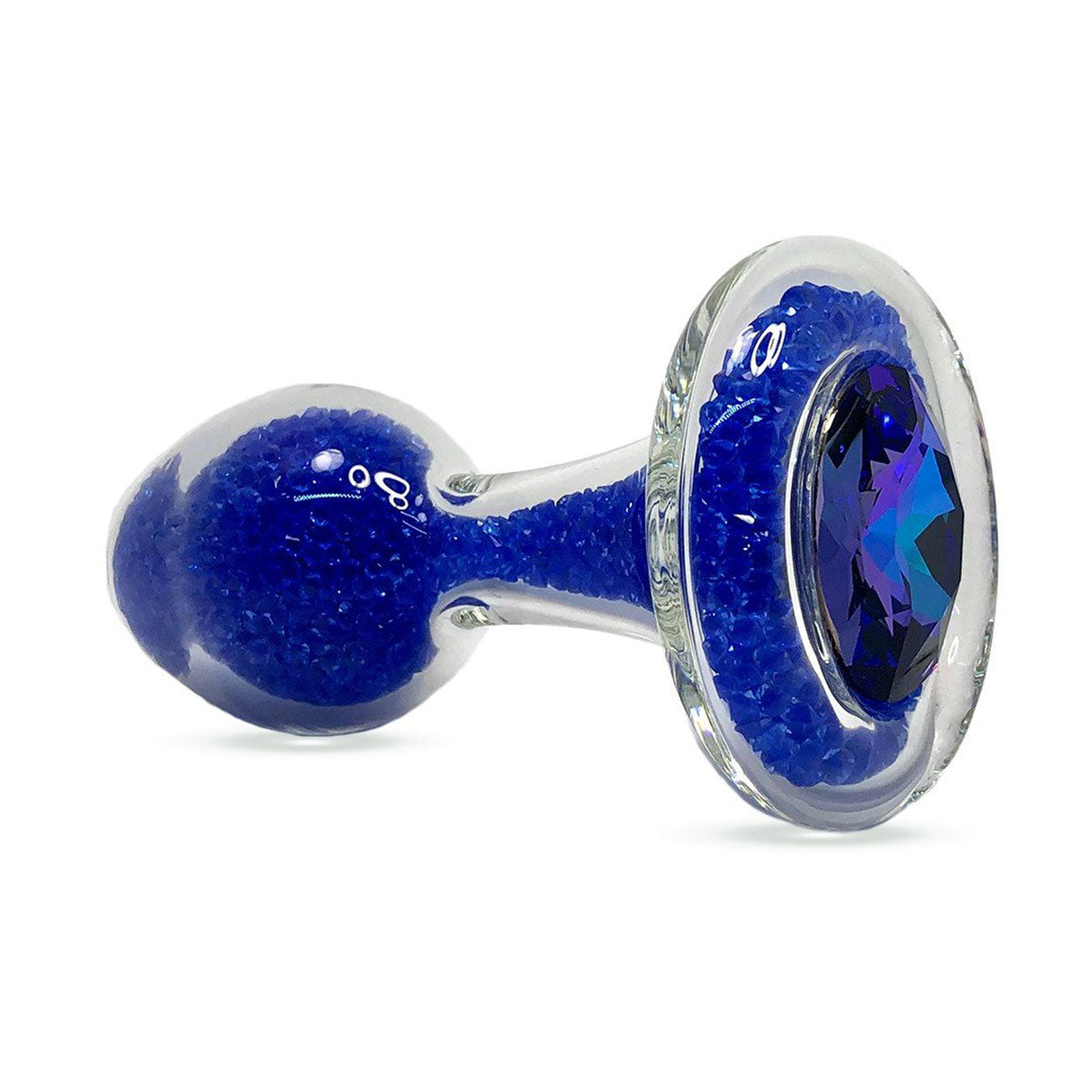 Crystal Delights Sparkle Plug - Blue Intimates Adult Boutique