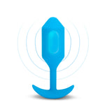 B-Vibe Vibrating Snug Plug 3 (L) - Blue