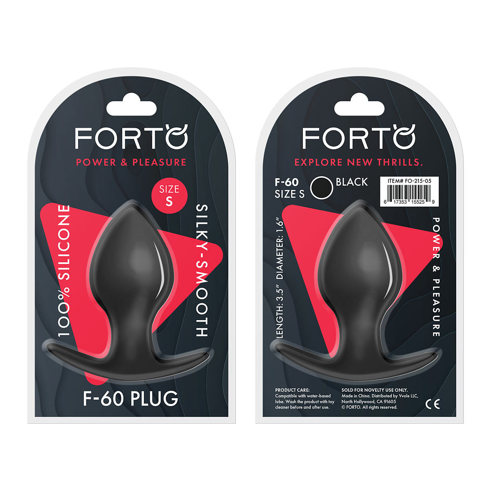 FORTO F-60 Spade Black Small