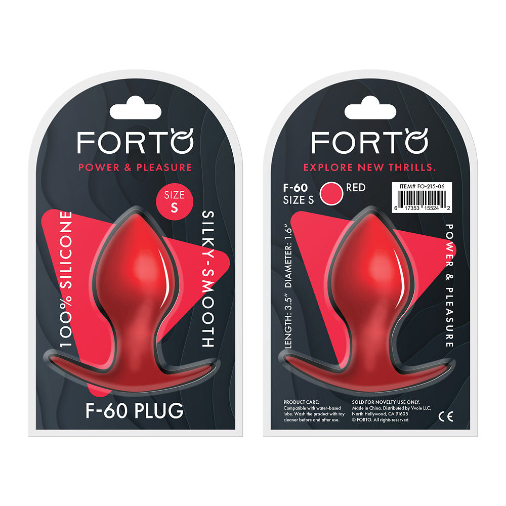 FORTO F-60 Spade Red Small