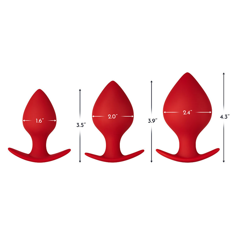 FORTO F-63 Rattler Spade Red Medium