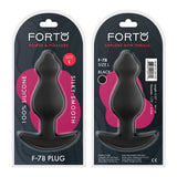 FORTO F-78 Pointee Plug Black Large