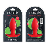 FORTO F-36 T-Plug Red Intimates Adult Boutique