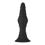 FORTO Vibrating Large Remote Ribbed Plug