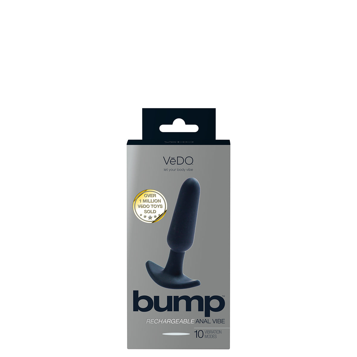 VeDO Bump Anal Vibe - Black Intimates Adult Boutique
