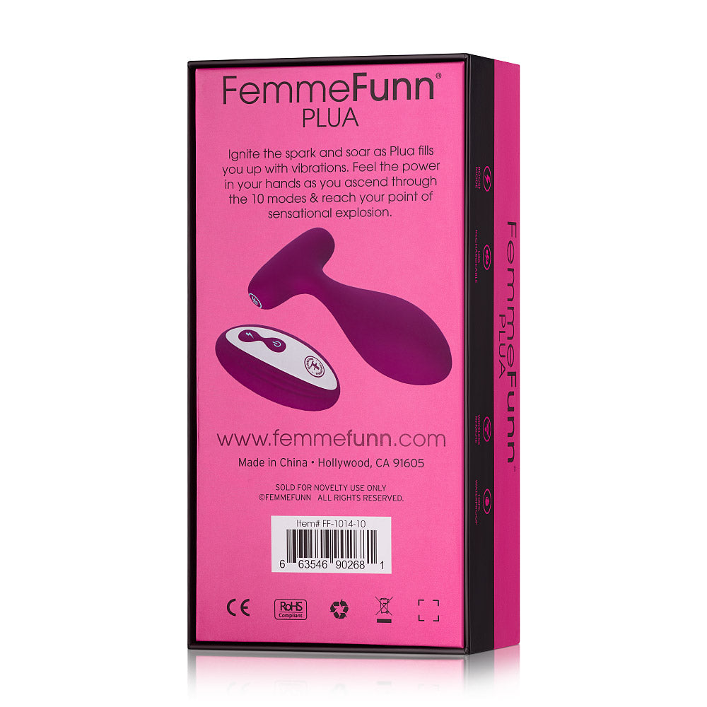 Femme Funn PLUA Plug Fuchsia Intimates Adult Boutique
