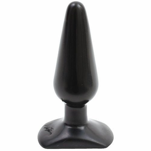 Classic Butt Plug- Black Medium