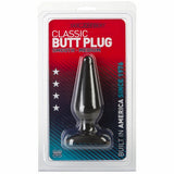 Classic Butt Plug- Black Medium