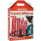 Vac U Lock Crystal Jellies Pink Set