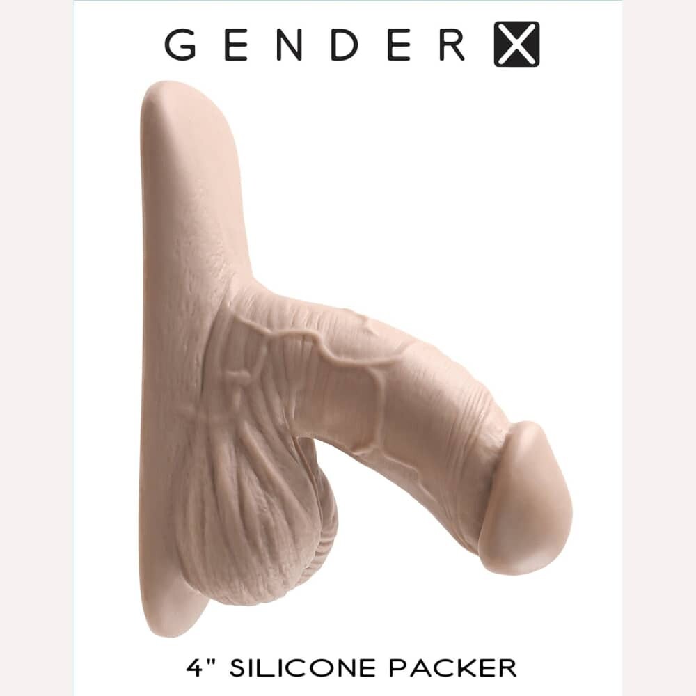 Gender X 4in Silicone Packer Light Intimates Adult Boutique