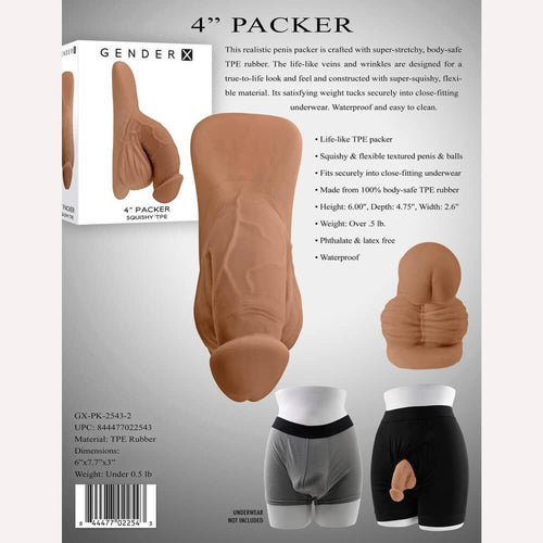 Gender X 4in Packer Medium