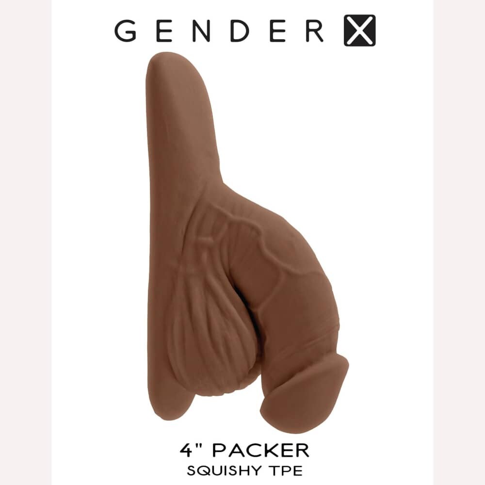 Gender X 4in Packer Dark Intimates Adult Boutique
