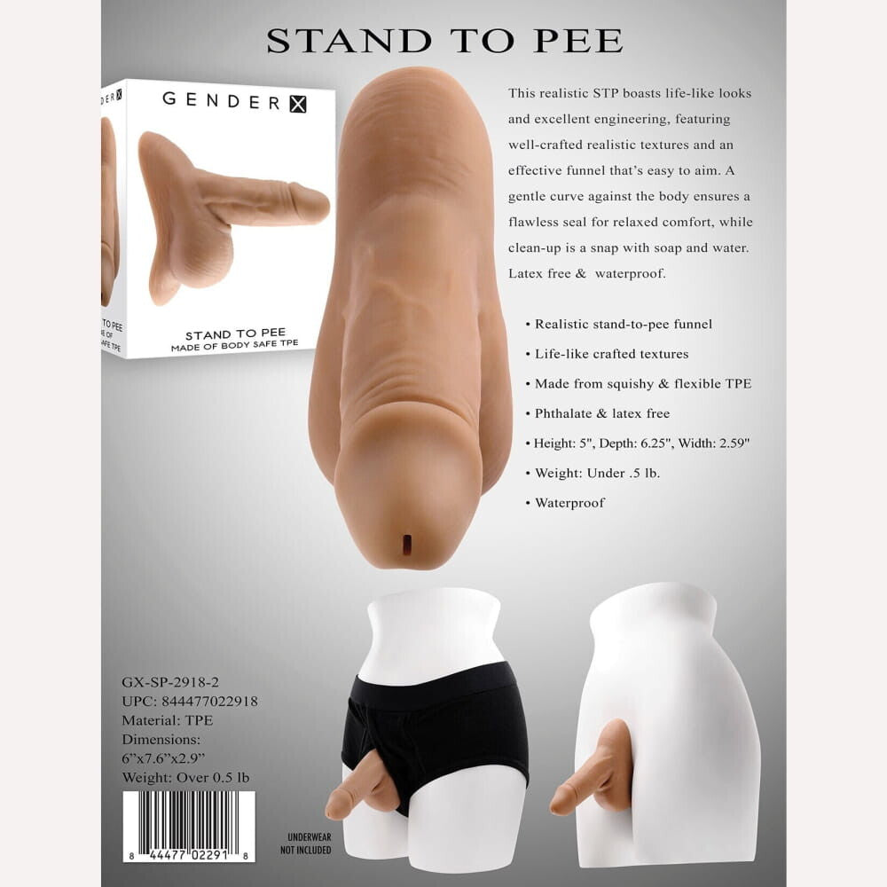 Gender X Stand To Pee Medium Tpe Intimates Adult Boutique