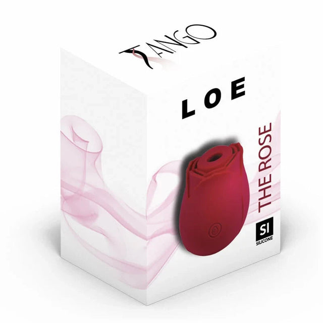 Loe The Rose Premium Suction Stimulator Red Intimates Adult Boutique