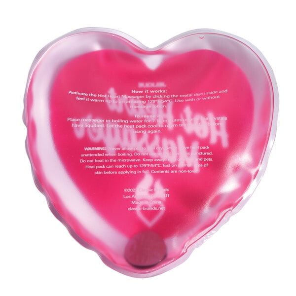 Hot Heart Warmer Massager Pink Intimates Adult Boutique