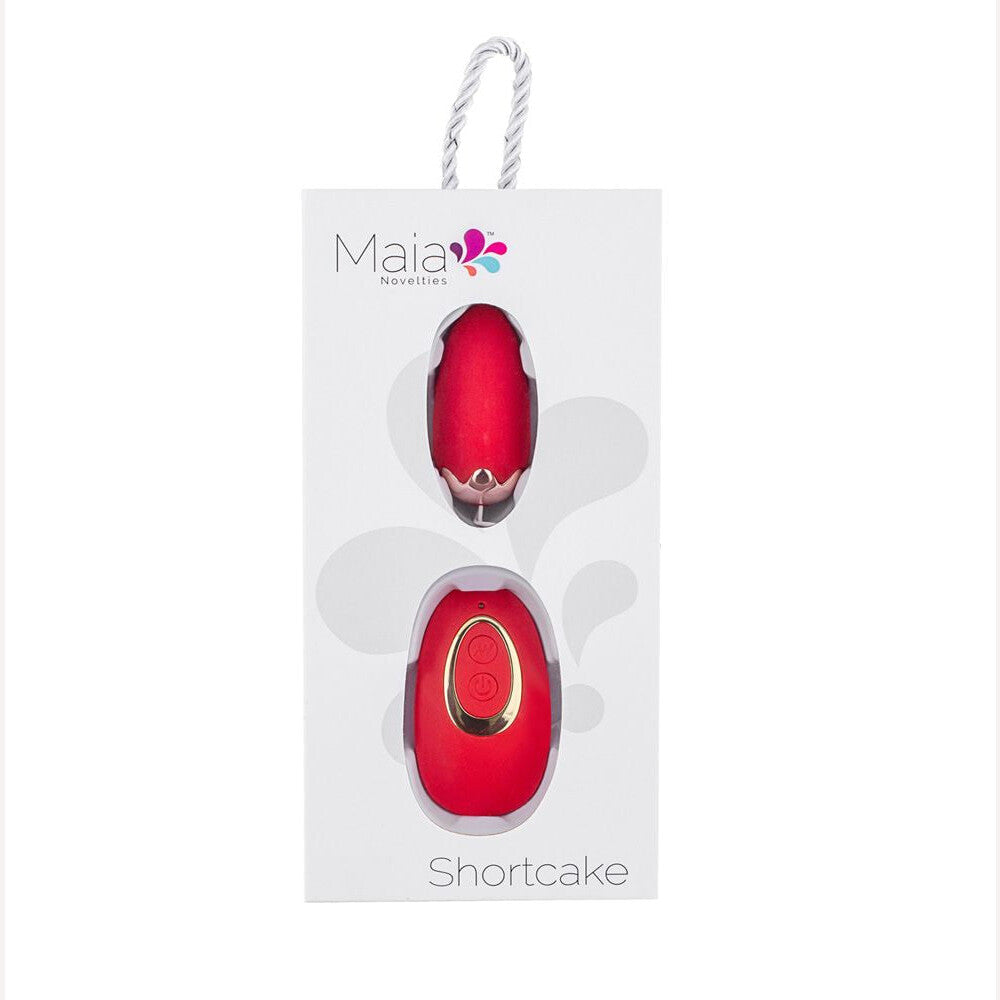 Shortcake Strawberry Shaped Rechargeable Egg Intimates Adult Boutique