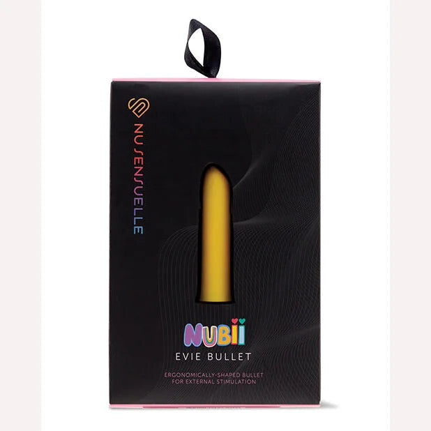 Sensuelle Nubii Evie Bullet Yellow Intimates Adult Boutique