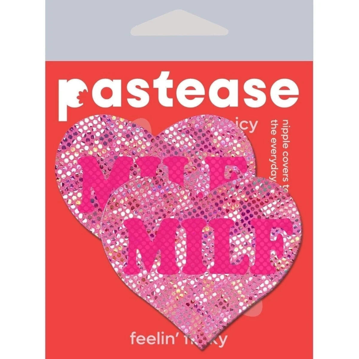 Pastease Love Milf Neon Pink Disco Heart Intimates Adult Boutique