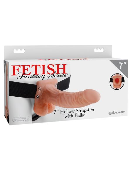 Fetish Fantasy Hollow Strap On with Balls | Men’s Sextoys Intimates Adult Boutique