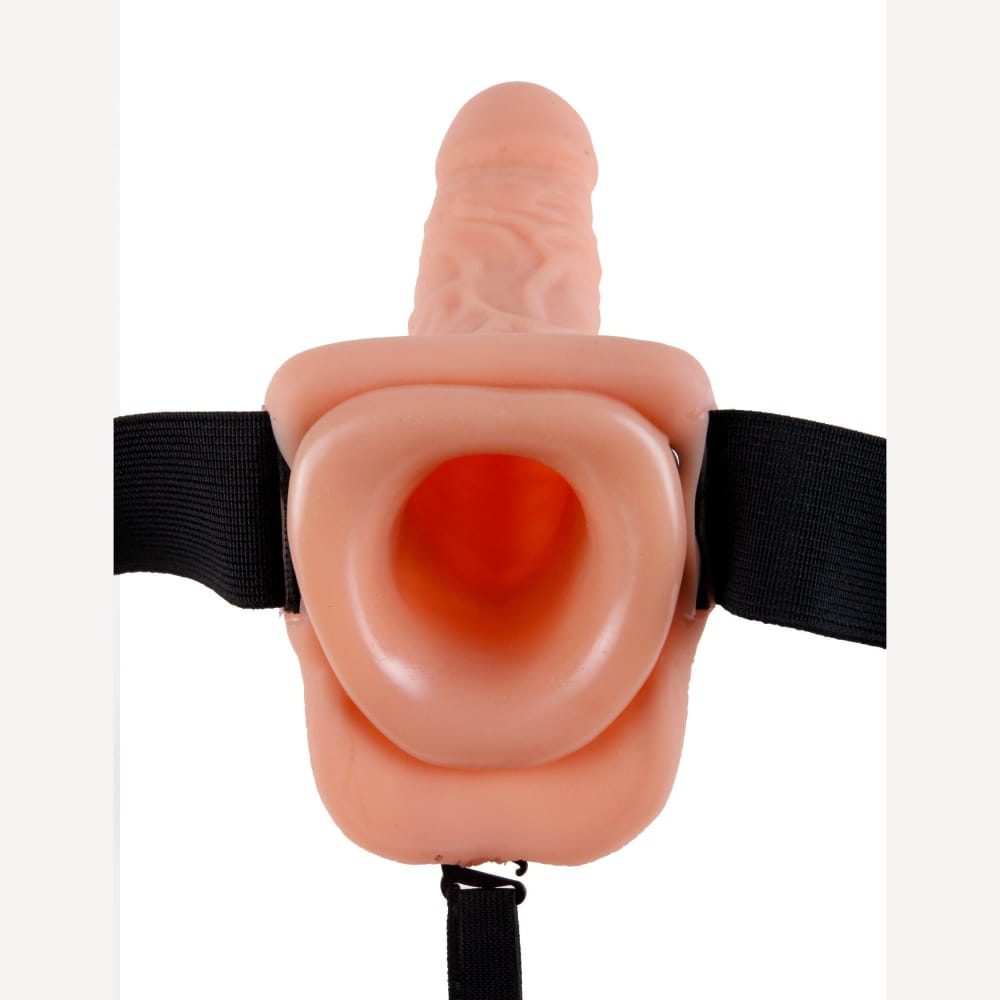 Fetish Fantasy 7 Vibrating Hollow Strap On Intimates Adult Boutique