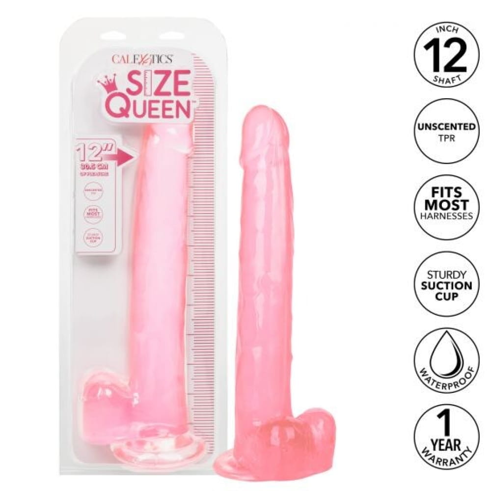 Size Queen 12in Pink