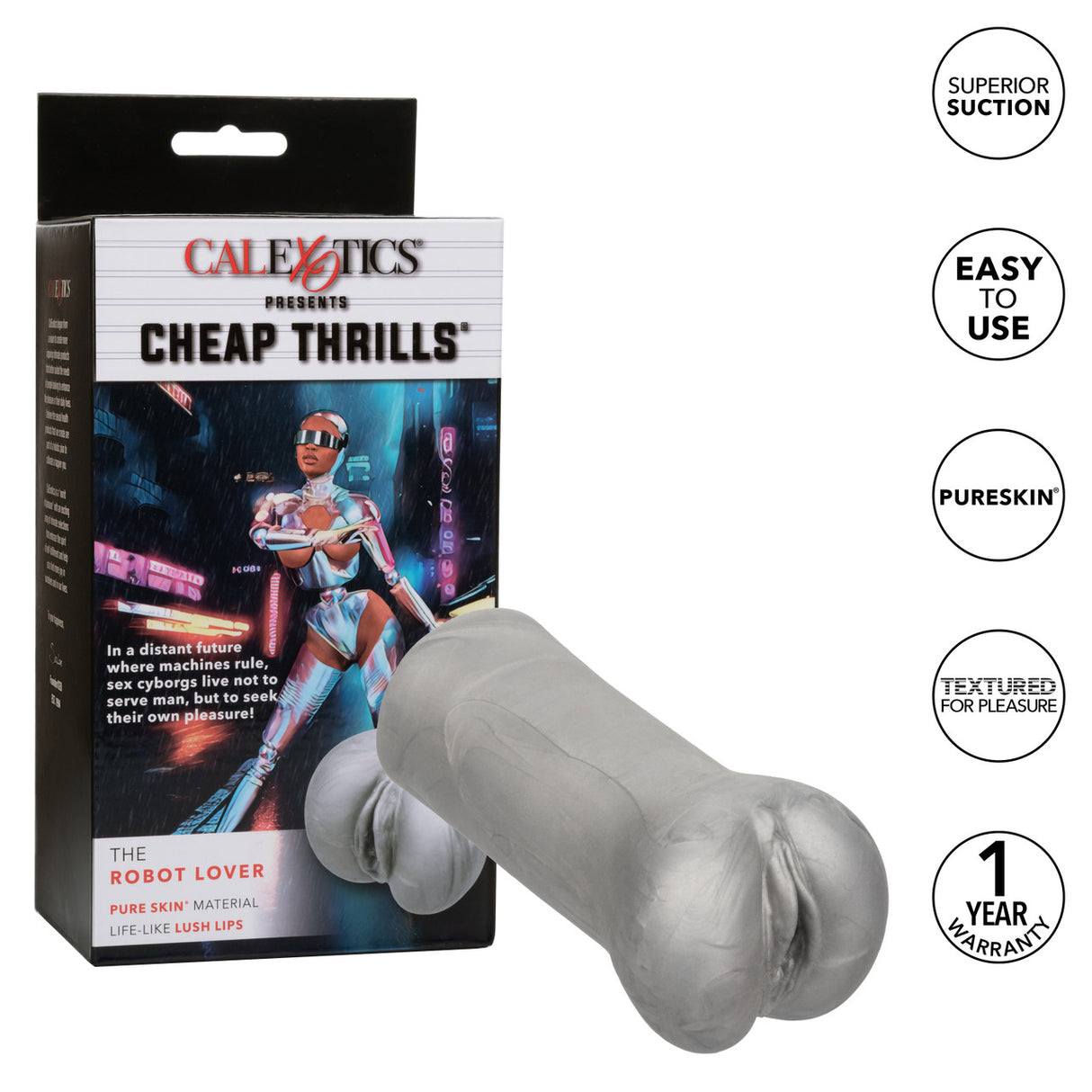 Cheap Thrills Robot Lover Sextoys for Men Intimates Adult Boutique