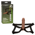 Brown Penis Extension with Harnes Intimates Adult Boutique