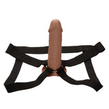 Brown Penis Extension with Harnes Intimates Adult Boutique