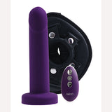 Vedo Strapped Rechargeable Strap On Deep Purple