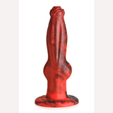 Creature Cocks Hell Wolf Thrusting & Vibrating Silicone Dildo W/ Remote