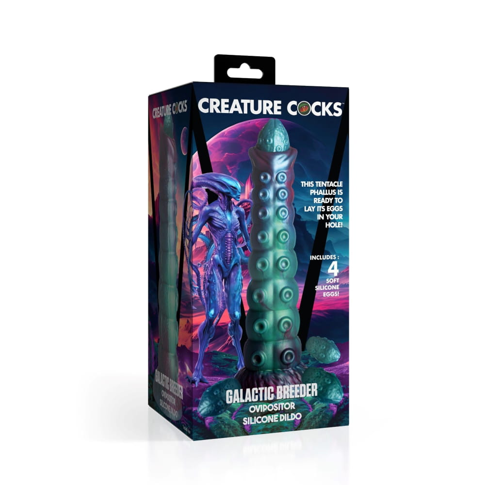 Creature Cocks Galactic Breeder Ovipositor Silicone Dildo