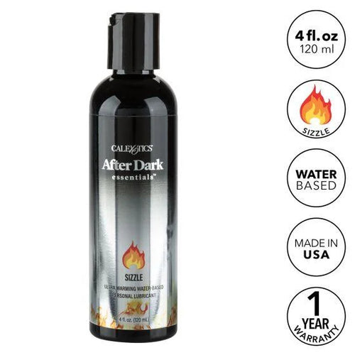 After Dark Sizzle Warming Water Based Lube 4oz California Exotic Novelties Lubricants