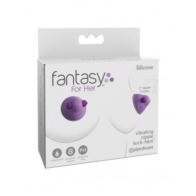 Fantasy For Her Vibrating Nipple Suck- Hers Intimates Adult Boutique
