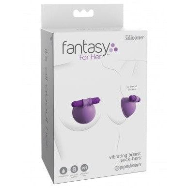 Fantasy For Her Vibrating Breast Suck- Hers Intimates Adult Boutique